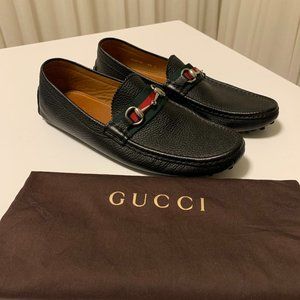 Gucci Web detail loafers